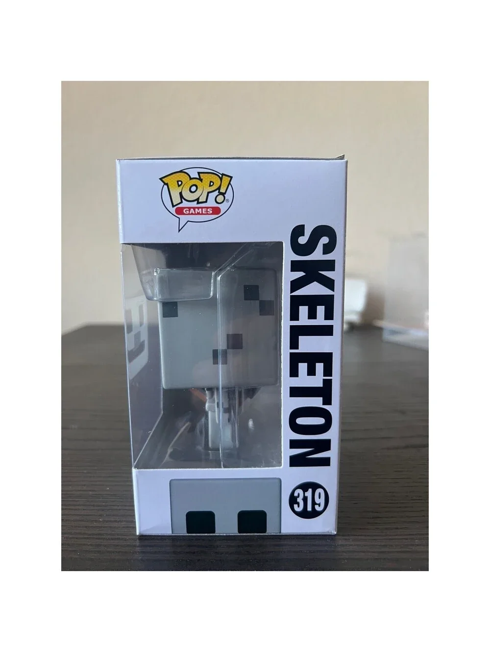 VAULTED Minecraft Skeleton Funko Pop #319 Games Video Gaming Mojang Studio Vinyl
